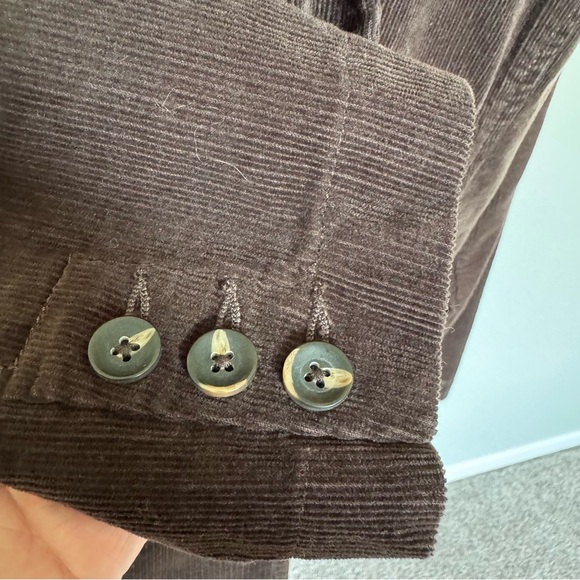 CABI Size XL Brown Corduroy Blazer Jacket with Pockets - Picture 3 of 9